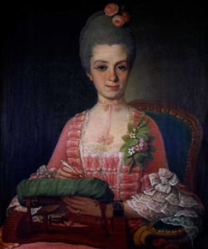 Portrait de Gabrielle Le Ricque (1747 - 1820)