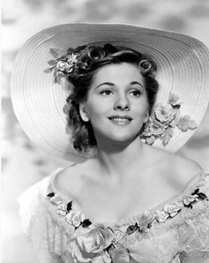 Portrait de Joan Fontaine (1917 - 2013)