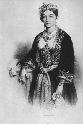 Portrait de Persida Nenadović (1813 - 1873)