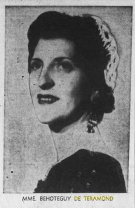 Portrait de Marguerite Gautier de Teramond (1912 - 1994)