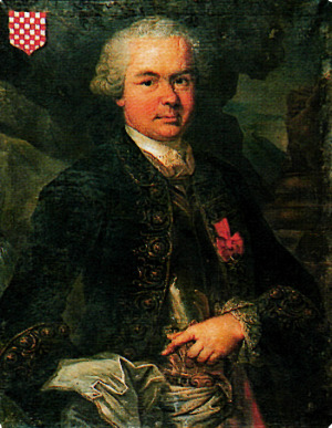 Portrait de Louis Nicolas de Vento (ca 1720 - 1789)