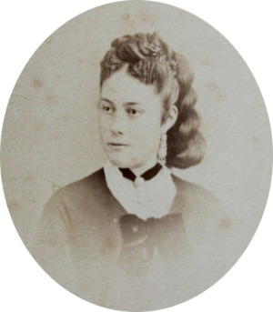 Portrait de Jeanne Brichet (1854 - 1935)