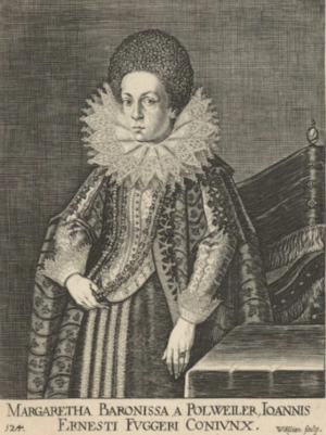 Portrait de Margareta von Bollweiler ( - 1658)