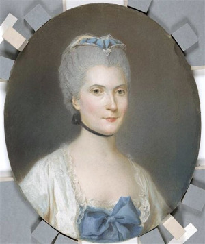 Portrait de Anne Marie de La Faurie de Monbadon (1720 - 1786)