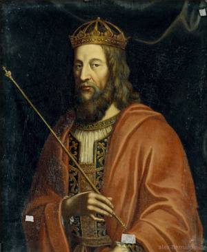 Portrait de Louis II (846 - 879)
