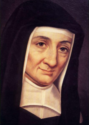 Portrait de Sainte Louise de Marillac (1591 - 1660)