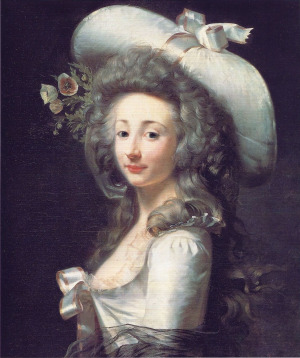 Portrait de Marie Françoise de Flandres (1742 - 1815)