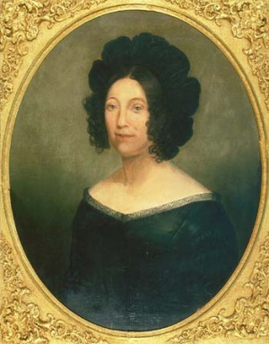 Portrait de Michaela Almonaster y Roxas (1795 - 1874)