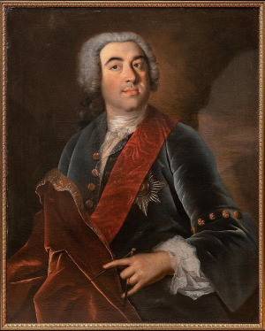 Portrait de Aleksandr Stroganov (1698 - 1754)