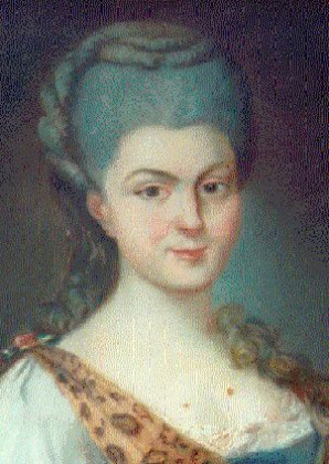 Portrait de Reine de Cleuz (1767 - 1796)