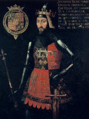 Portrait de Jean de Gand (1340 - 1399)