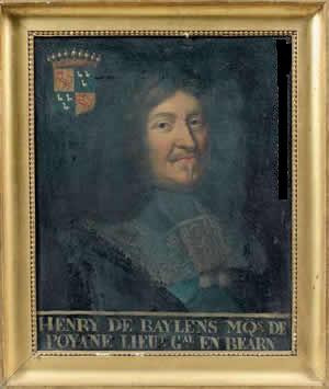Portrait de Henry de Baylenx-Poyanne (1601 - 1667)