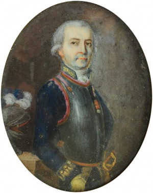 Portrait de Franz Victor Augustin von Roll (1743 - 1815)