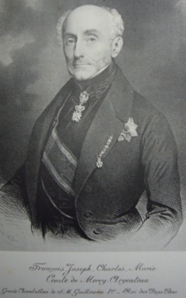 Portrait de François Joseph de Mercy-Argenteau (1780 - 1869)