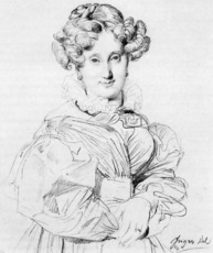 Portrait of Victoire Pauline Thiollière de L'Isle (1804 - 1869)