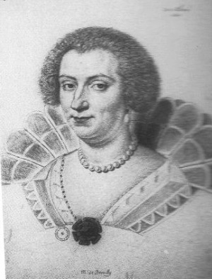 Portrait de Magdeleine Renée de Rochefort de La Croisette ( - 1638)