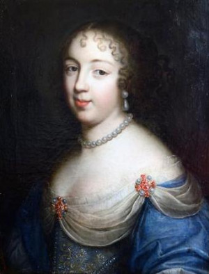 Portrait de Louise Antoinette Thérèse de La Châtre (1635 - 1723)