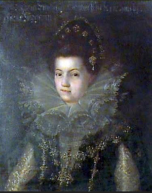 Portrait de Maria Magdalena Fugger von Nordendorf (1566 - 1646)