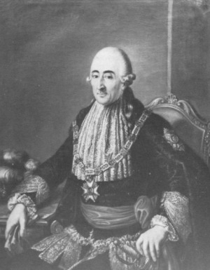 Portrait de Carl von Leiningen (1724 - 1807)