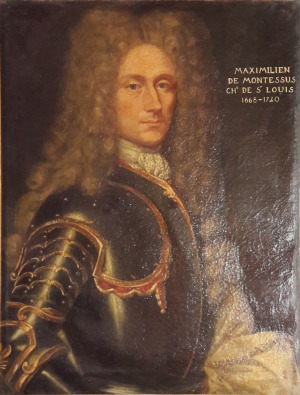 Portrait de Maximilien Bernard de Montessus (1668 - 1740)