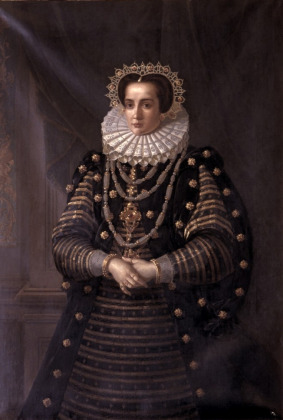 Portrait de Dorothea Maria von Anhalt (1574 - 1617)