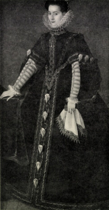 Portrait de Maria Magdalena Lobkowicz (1569 - 1633)