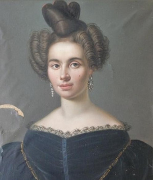 Portrait de Athalie Privat de Garilhe (1813 - 1893)