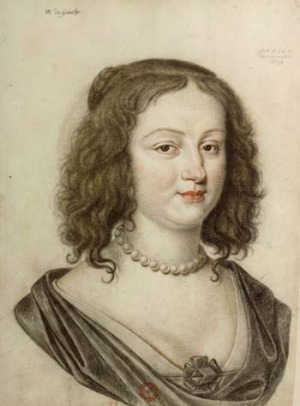 Portrait de Françoise Marguerite de Chivré (1611 - 1689)
