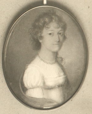 Portrait de Jenny de Lacoste de Laval (1800 - 1872)