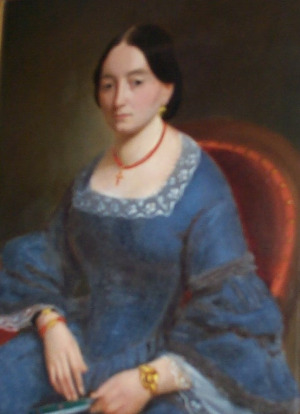 Portrait de Anna Devereaux (1827 - 1890)