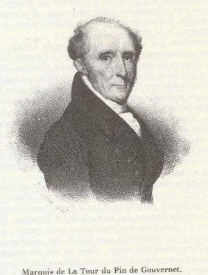 Portrait of Frédéric Séraphin de La Tour du Pin (1759 - 1837)