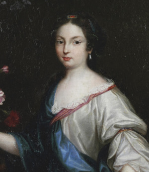 Portrait de Mademoiselle des Œillets (ca 1637 - 1687)
