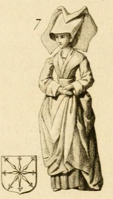 Portrait de Marie de Bourgogne (ca 1394 - 1463)