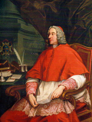 Portrait de Alessandro Albani (1692 - 1779)