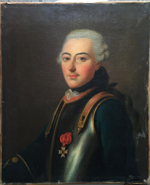 Portrait de André Tixier Damas de Saint-Prix (1725 - 1780)