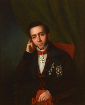 Portrait de Louis de Guignard de Saint-Priest (1789 - 1881)