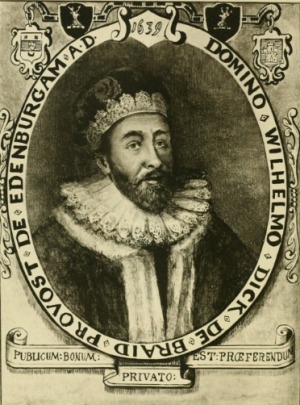 Portrait de William Dick (1580 - 1655)