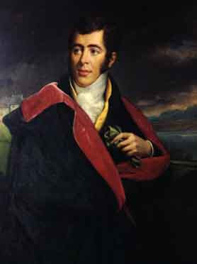 Portrait de Auguste-Louis de Staël-Holstein (1790 - 1827)