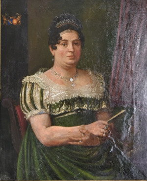 Portrait de Marie-Alexandrine Le Vaillant de Jollain (1782 - 1851)