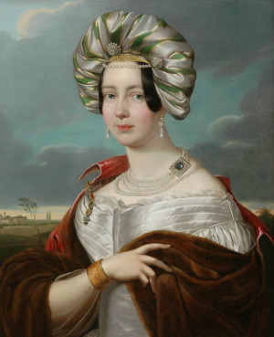 Portrait de Amalie von Württemberg (1799 - 1848)