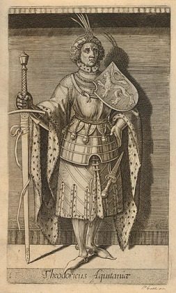 Portrait de Thierry Ier de Frise occidentale (ca 870 - 959)