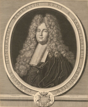 Portrait de Charles Honoré Barentin (1667 - 1705)