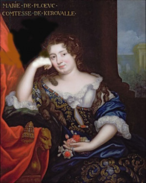 Portrait de Marie de Plœuc (1625 - 1687)