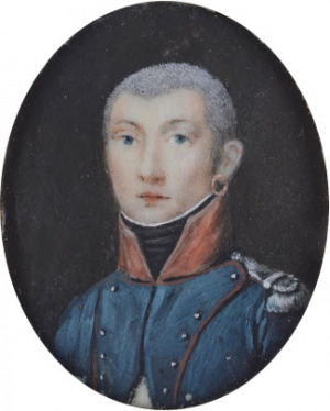 Portrait de Frédéric Joseph Marie Victor de La Harpe (1778 - 1804)