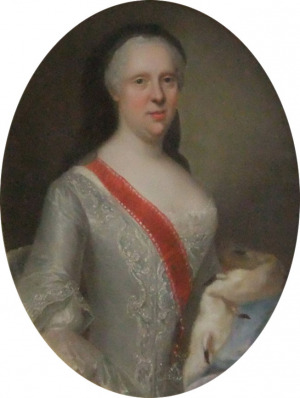 Portrait de Albertine von Baden-Durlach (1682 - 1755)
