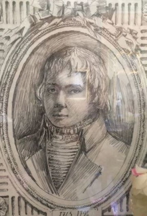Portrait de Mathias du Bourg (1746 - 1794)