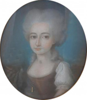 Portrait de Adélaïde Sophie Perrette de Thomas de Labarthe (1772 - 1823)