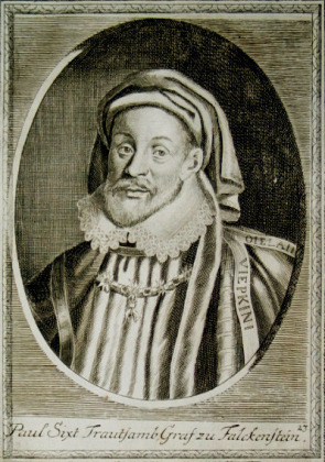 Portrait de Paul Sixt III von Trautson (ca 1550 - 1621)