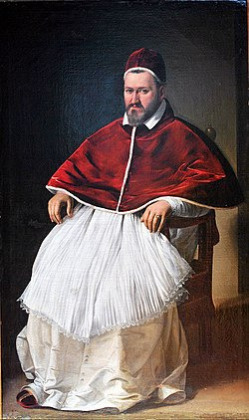 Portrait de Papa Paolo V (1552 - 1621)