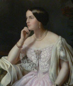 Portrait de Elizabeth Ann Harryett (1823 - 1865)
